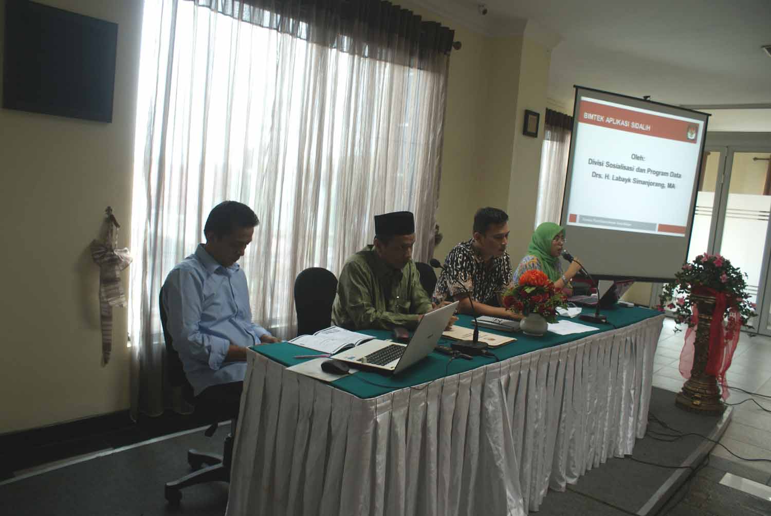 <b>Bimtek Aplikasi Sidalih</b>